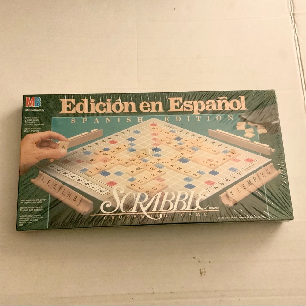 Scrabble Spanish Edition Crossword Game